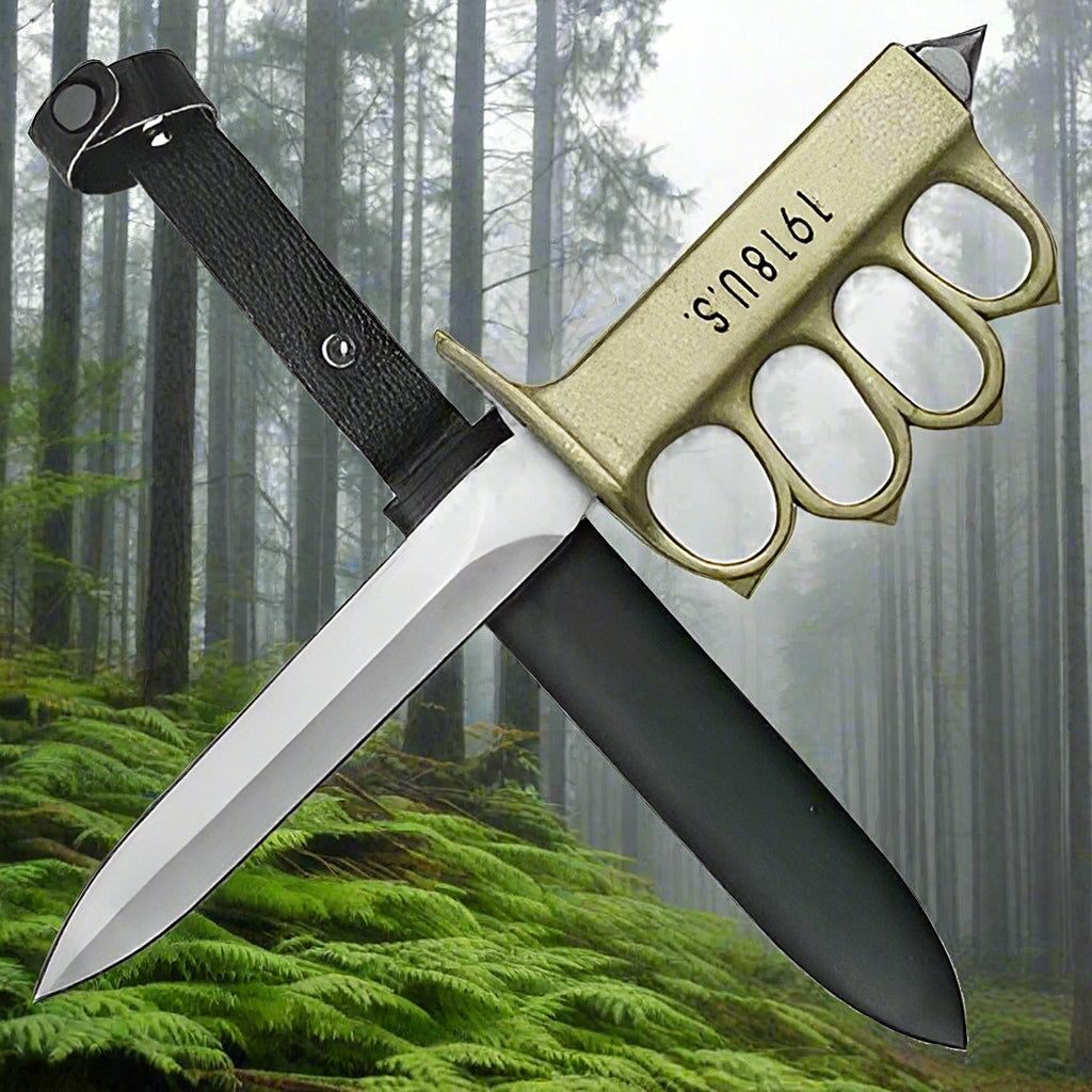 15" Handmade Knuckle Knife, D2 Steel Knuckle Knife, birthday gift, gift for him, Xmas Gift, Father Day Gift, wedding gift, anniversary gift, Thanksgiving gift,