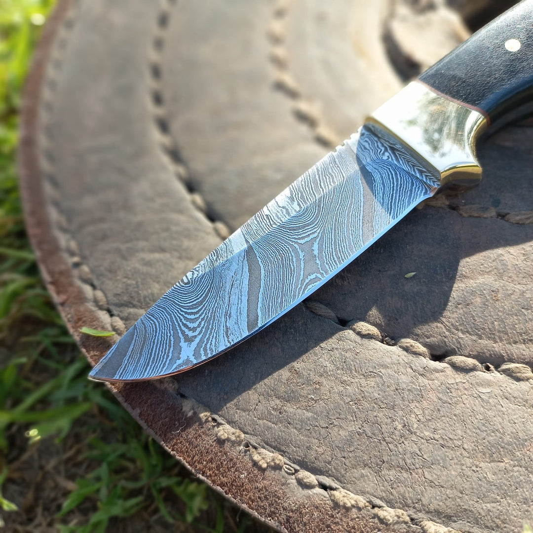 9' Damascus knife, Damascus Steel Blade ,Hunting knife , Damascus Skinner knife, Damascus steel knife, Camping knife Father Day Gift, Birthday Gift, Wedding Gift, Gift for Husband, Gift for him/her