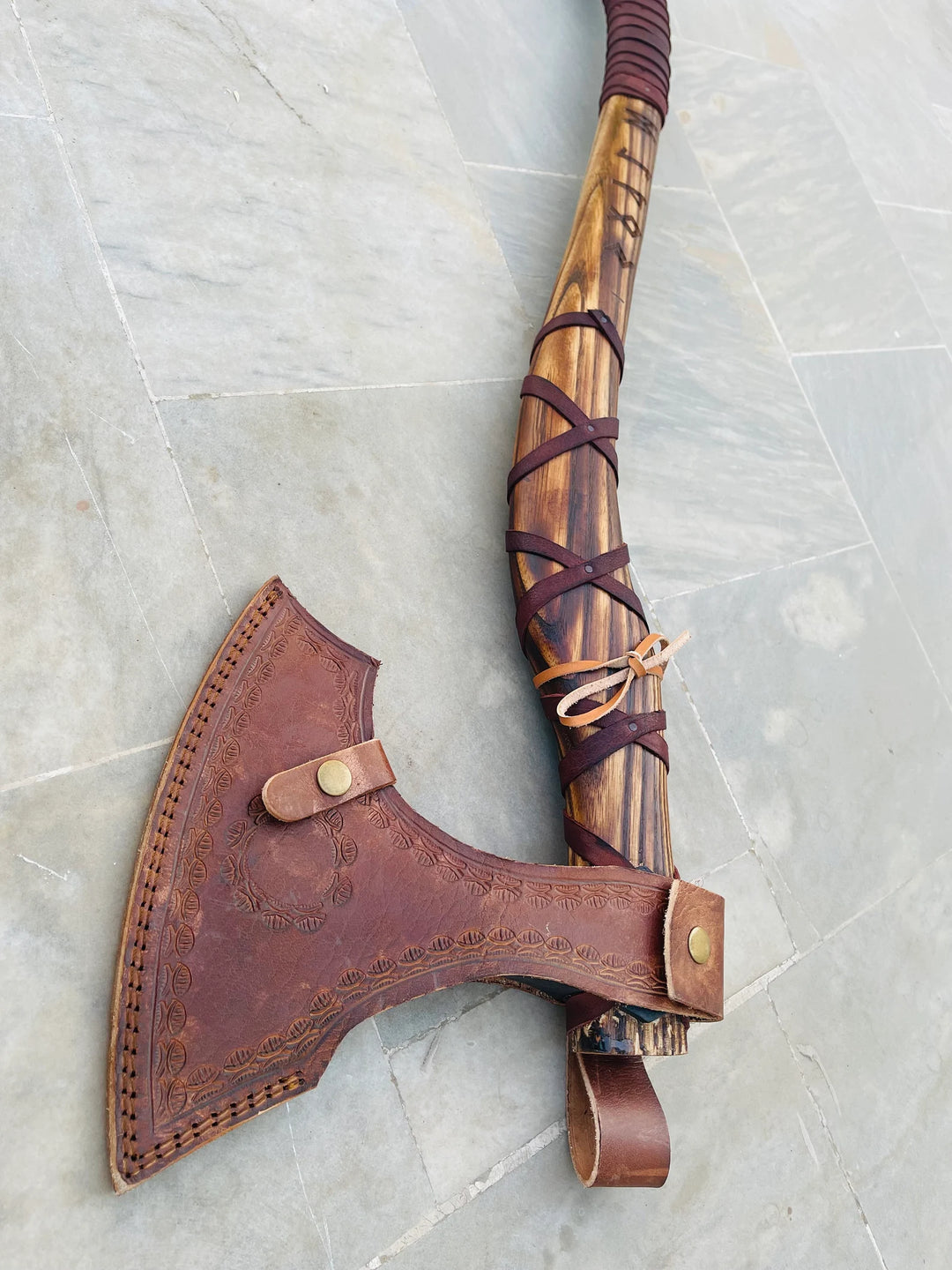 Kratos Leviathan Axe | Viking Axe | Axe | Axe Viking | Viking Axe Handmade | Viking | Hand Forged Axe | Hatchet | Viking Hatchet | Fathers day gift | Best Handmade Gift item | Wedding Gift | Birthday Gift | Gift for him/her