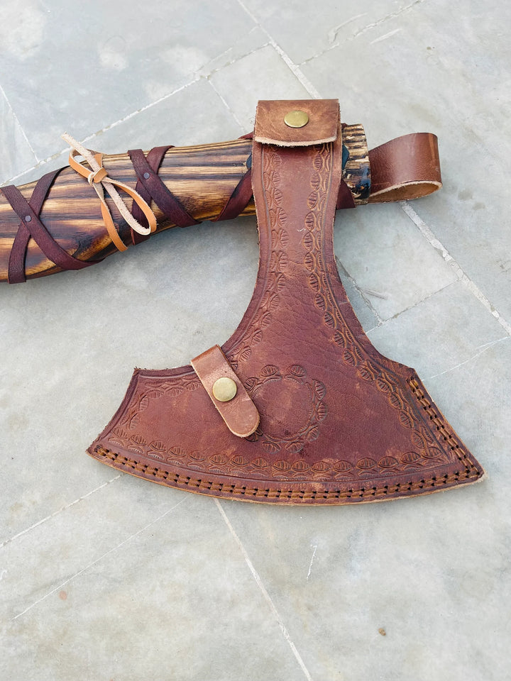 Kratos Leviathan Axe | Viking Axe | Axe | Axe Viking | Viking Axe Handmade | Viking | Hand Forged Axe | Hatchet | Viking Hatchet | Fathers day gift | Best Handmade Gift item | Wedding Gift | Birthday Gift | Gift for him/her